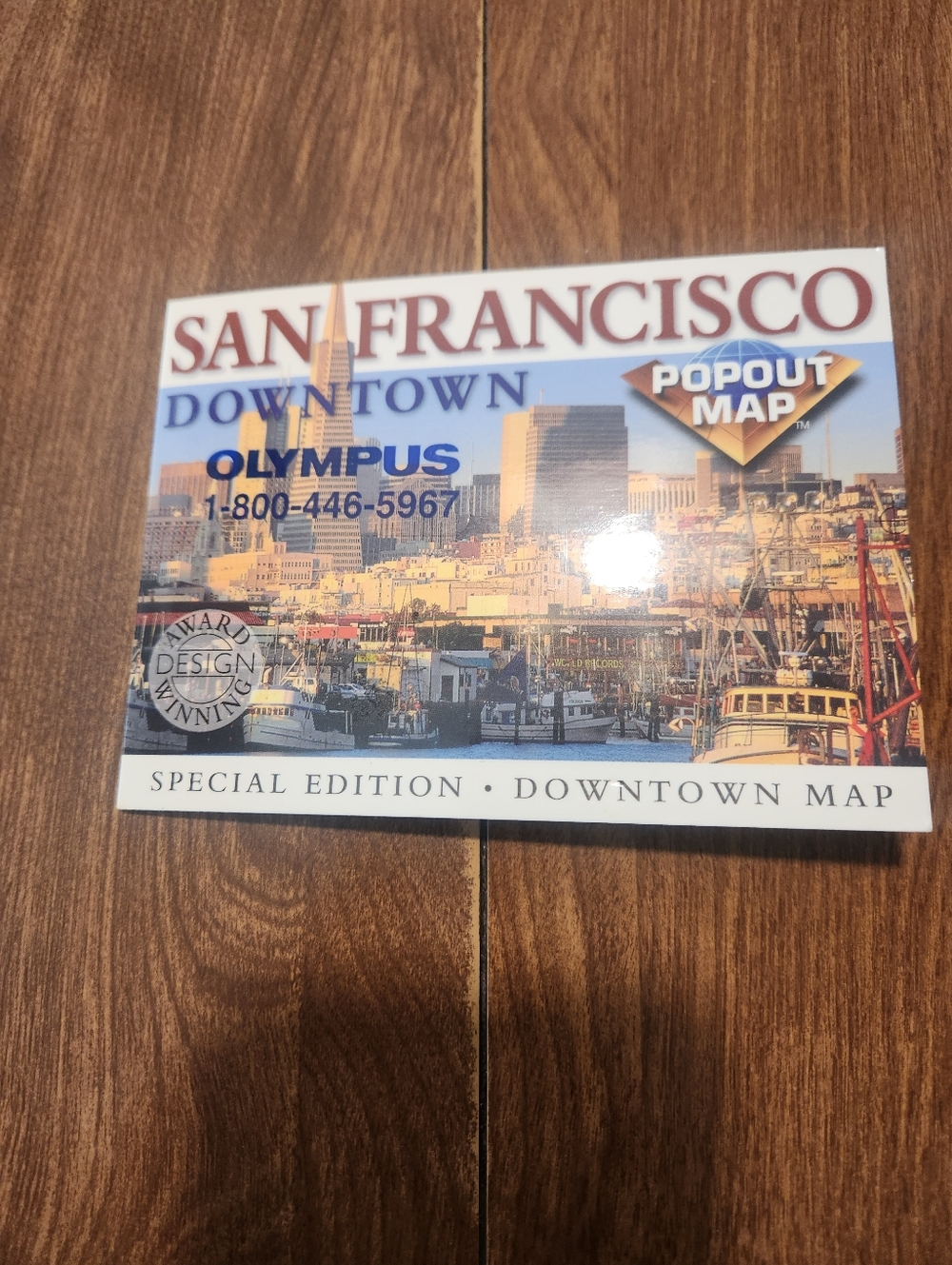 San Francisco Popout Double Map Special Edition